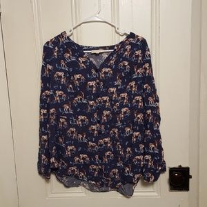 Modcloth Trusty Travel Top in Deer